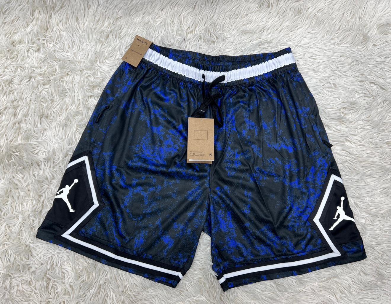 Short Jordan Diamond - Azul y Negro