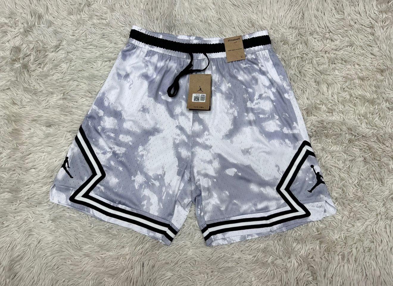Short Jordan Diamond - Diseño Camuflado Gris