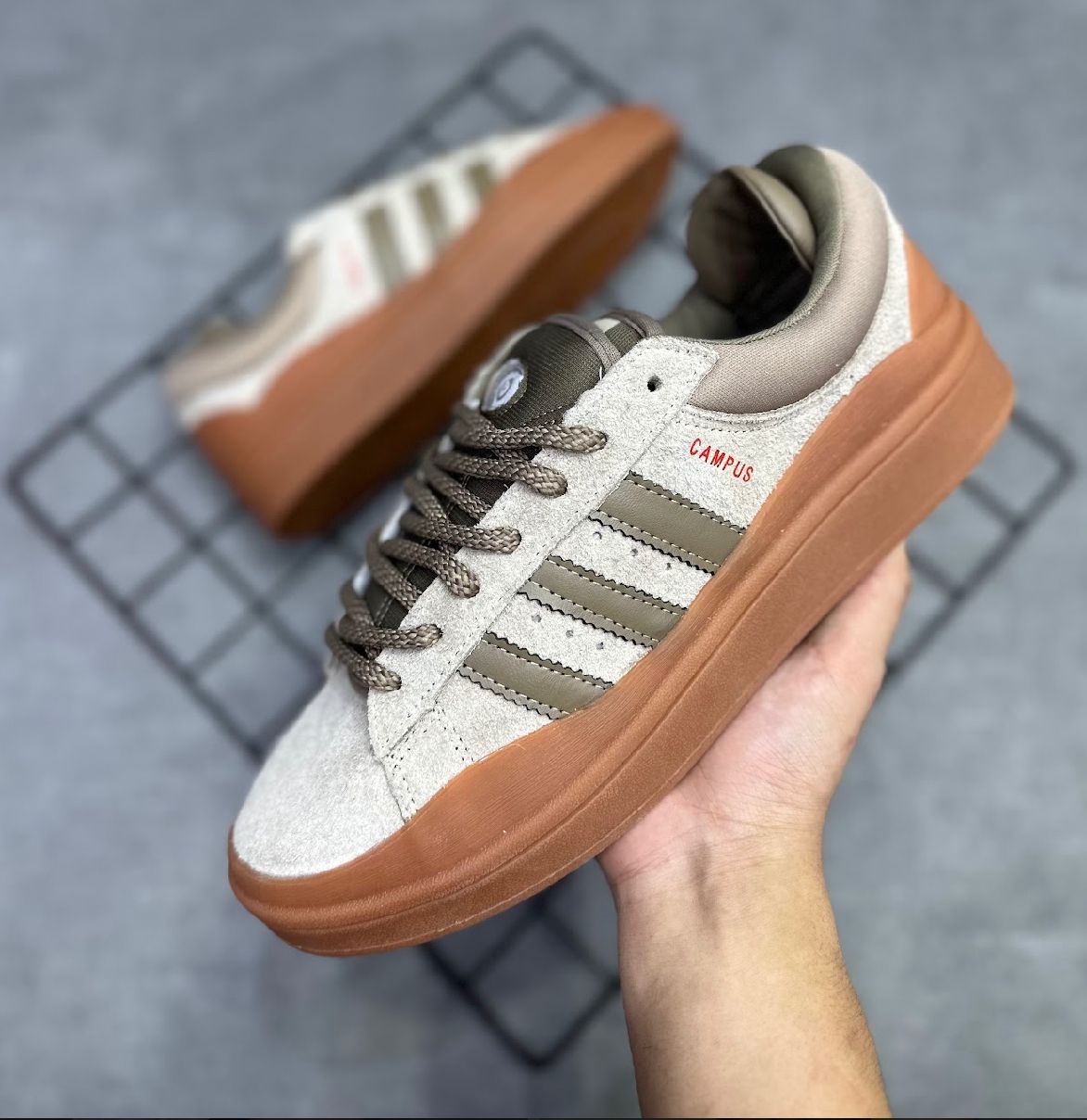 Adidas Campus 00s x BAD BUNNY - Marron y Beige