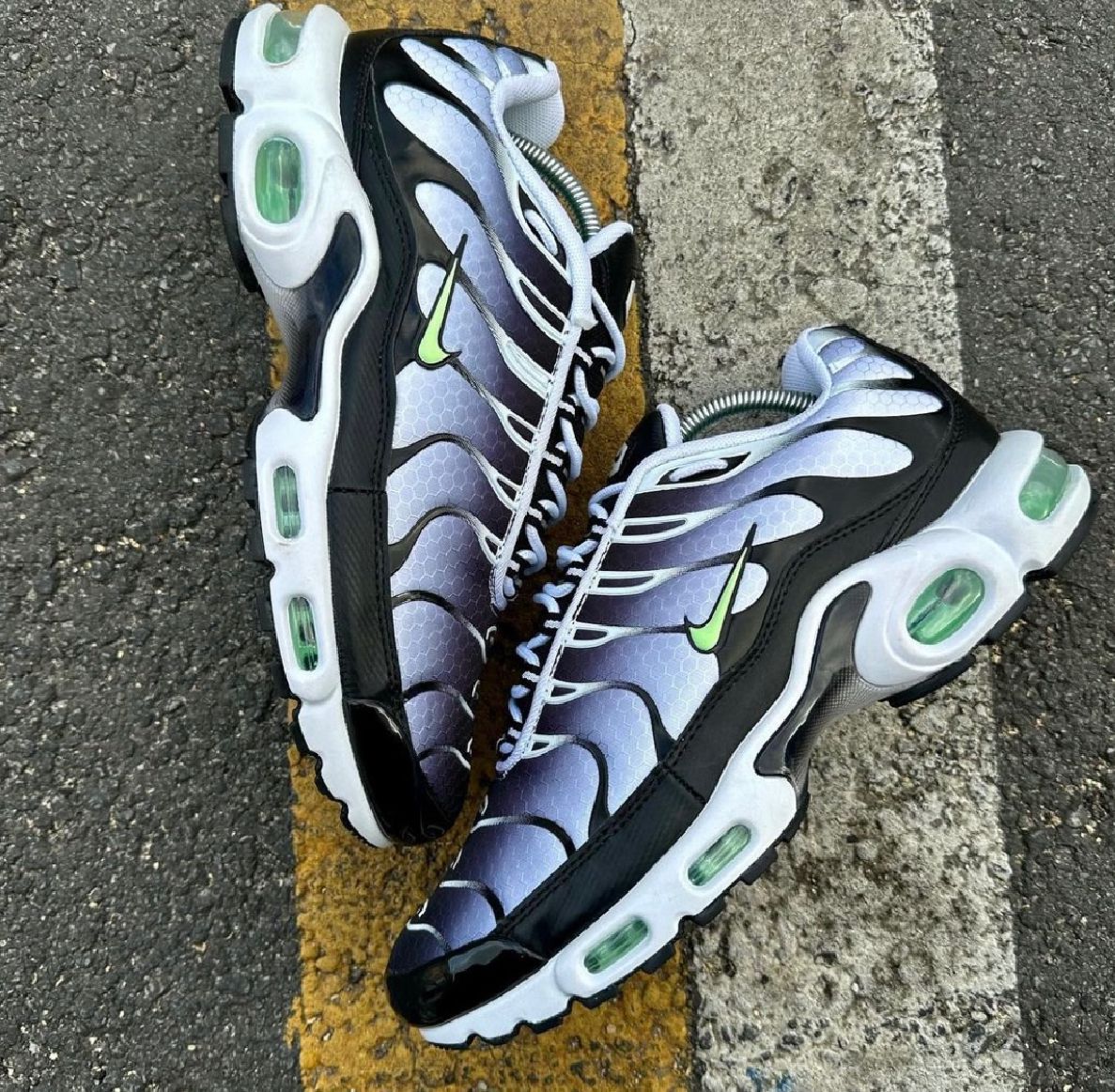 Nike Air Max Plus TN - Violetas y Verdes