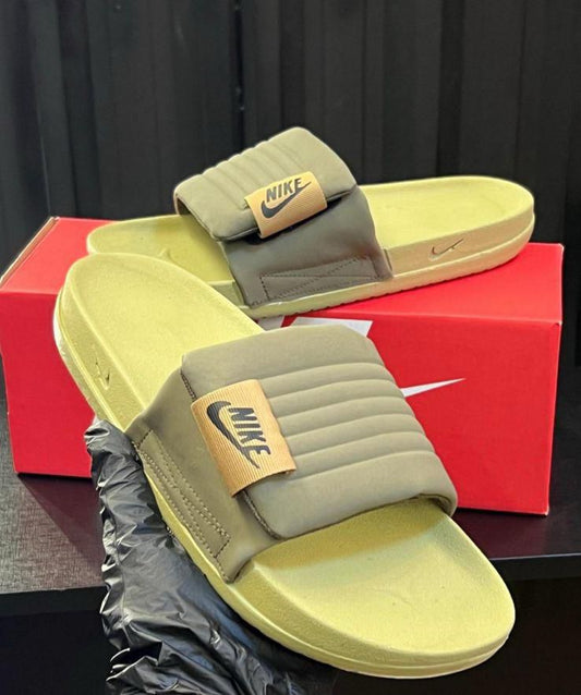 Chanclas Nike Street - Crema