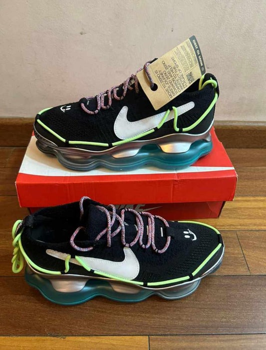 Nike Air Max Scorpion - Negras con Verde Neon